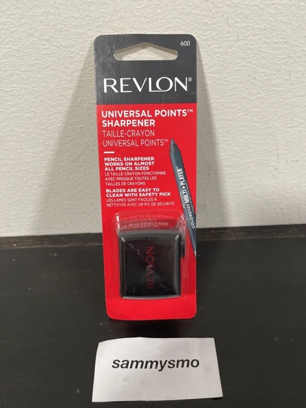 Revlon Universal Points Sharpener, Makeup Sharpener for Wooden and Plastic